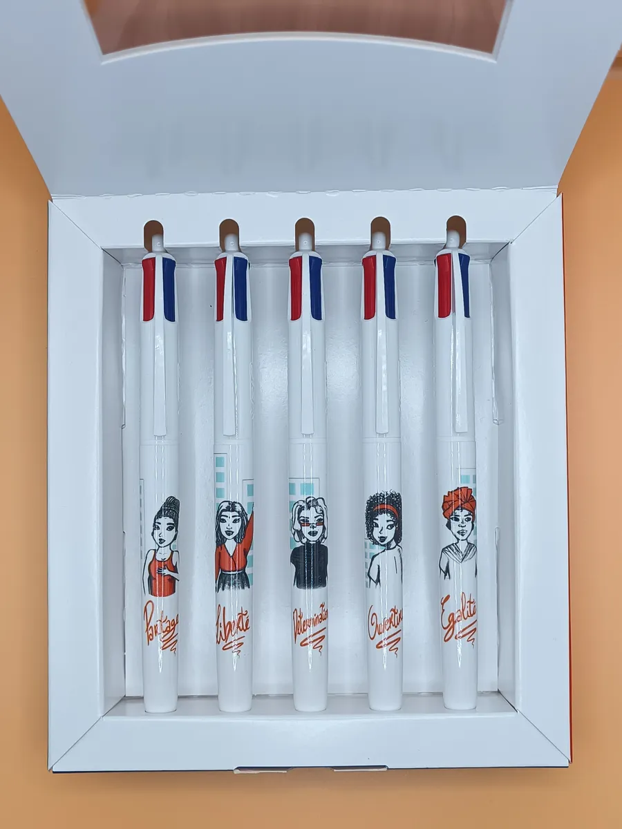Collection Solidaire BIC 4 Couleurs - Place aux femmes !